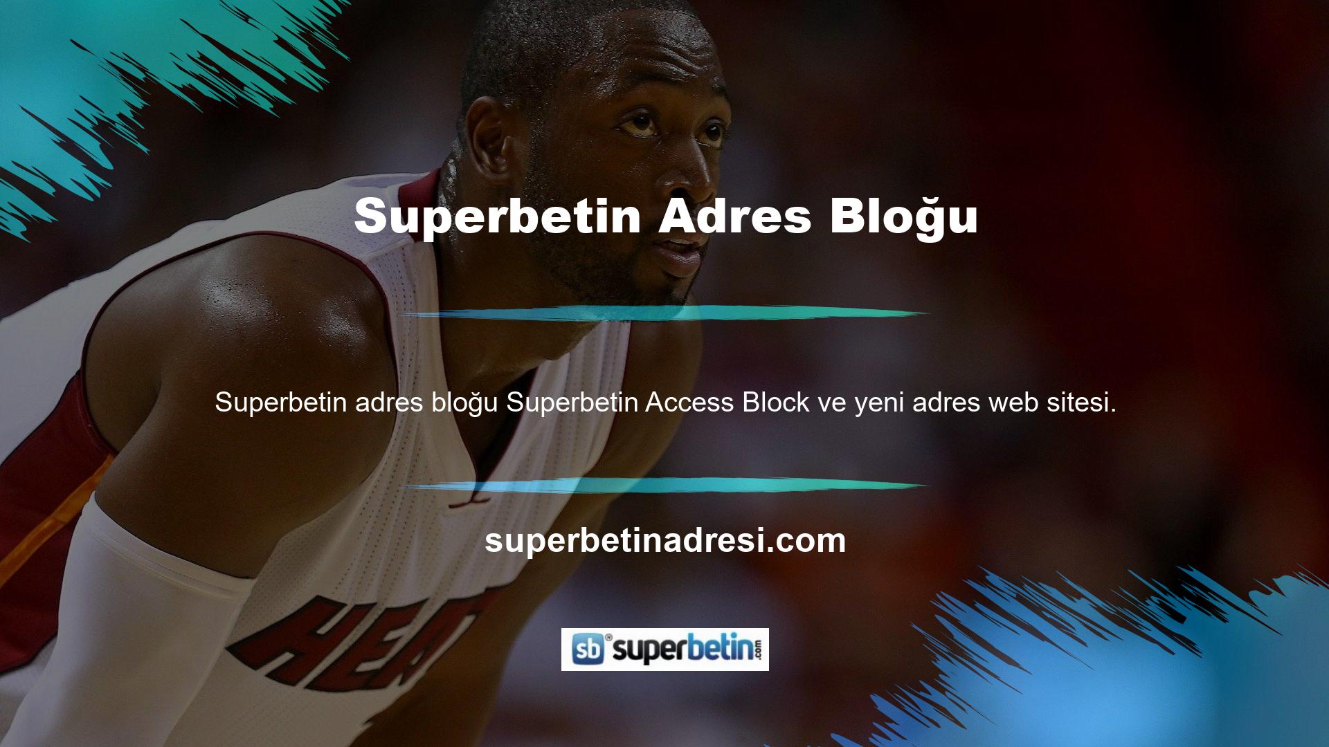 Superbetin sitesi, uzun yıllardır canlı bahis endüstrisinde faaliyet gösteren bir bahis sitesidir