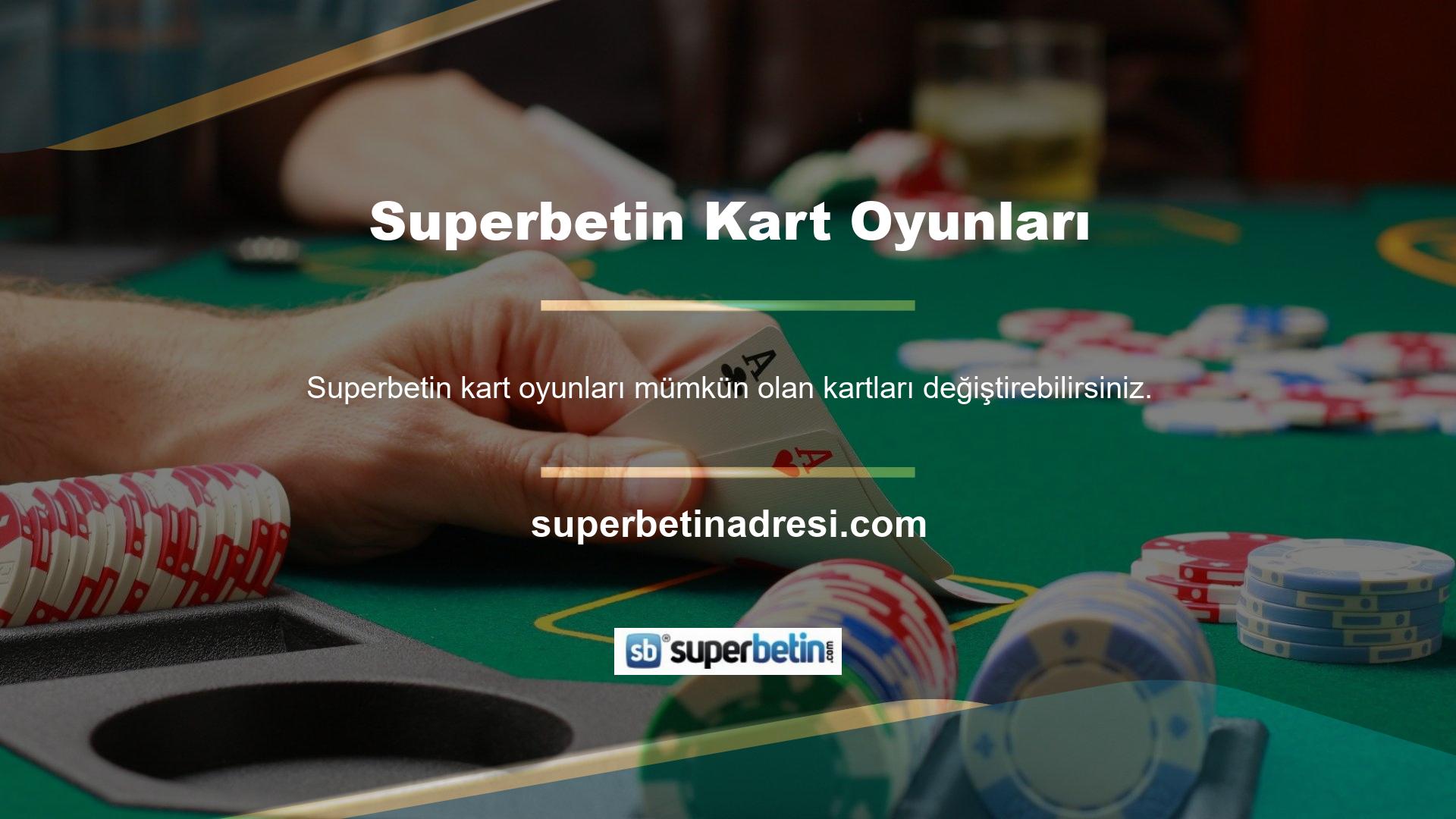 Oyunun amacı en iyi 5 kartı yere koymaktır